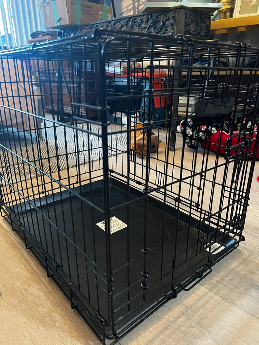 MidWest 2-Door Wire Dog Crate – Great Condition | $40 - photo 2