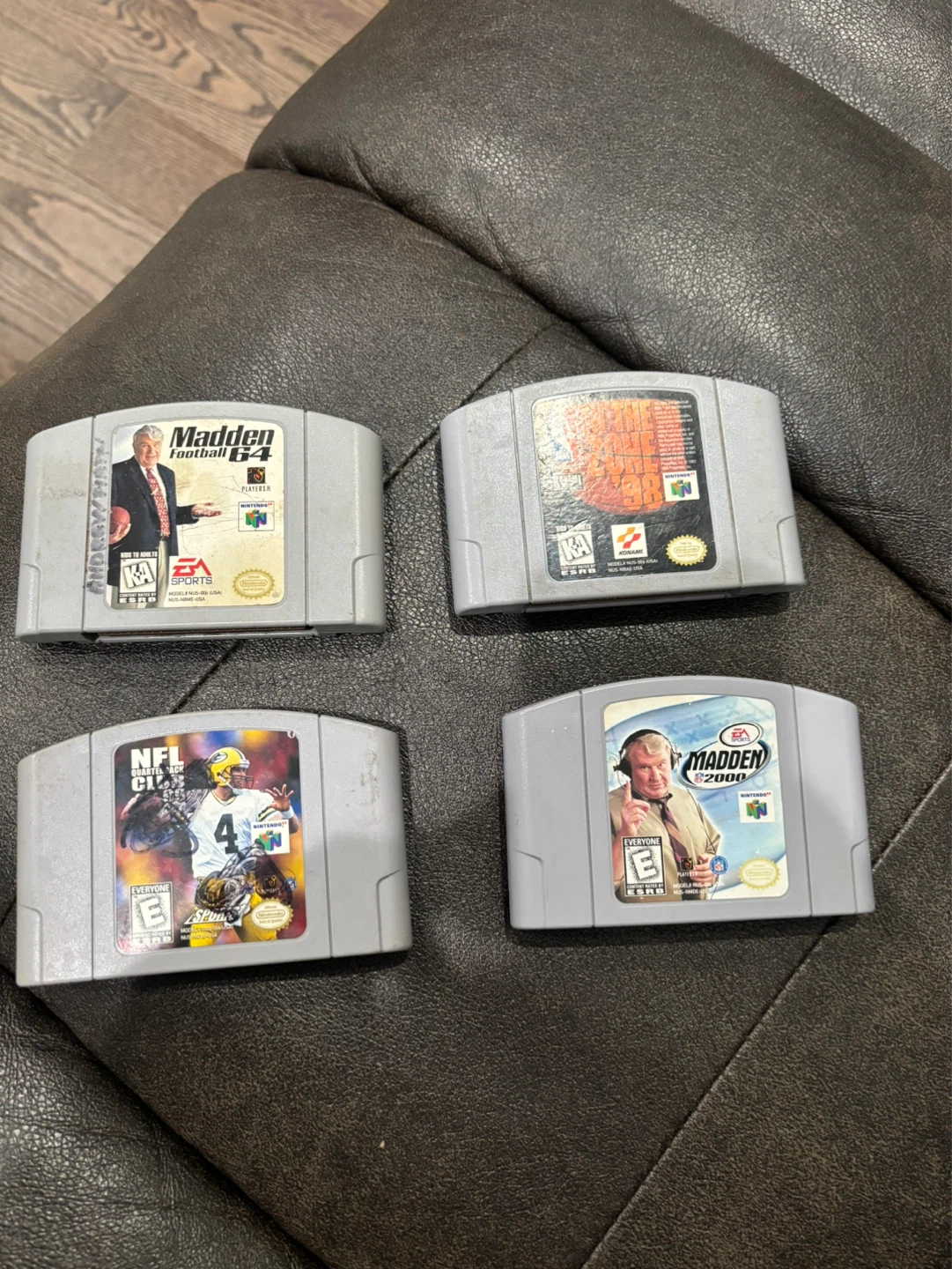Nintendo 64 Sports Game Lot - Madden, NFL 98