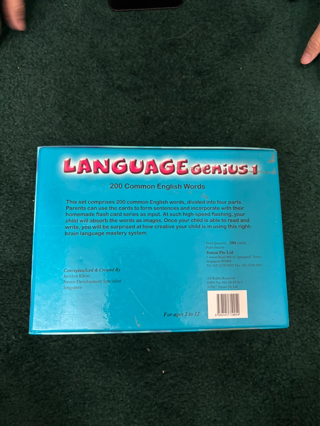 Language Genius 1 - 200 Common English Words Flashcards - photo 2