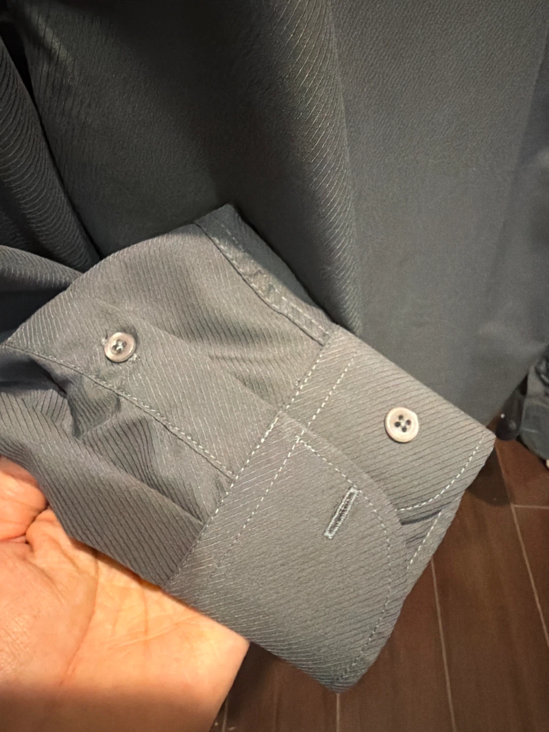 Dorinho's Supremo Grey Men's Dress Shirt - photo 4