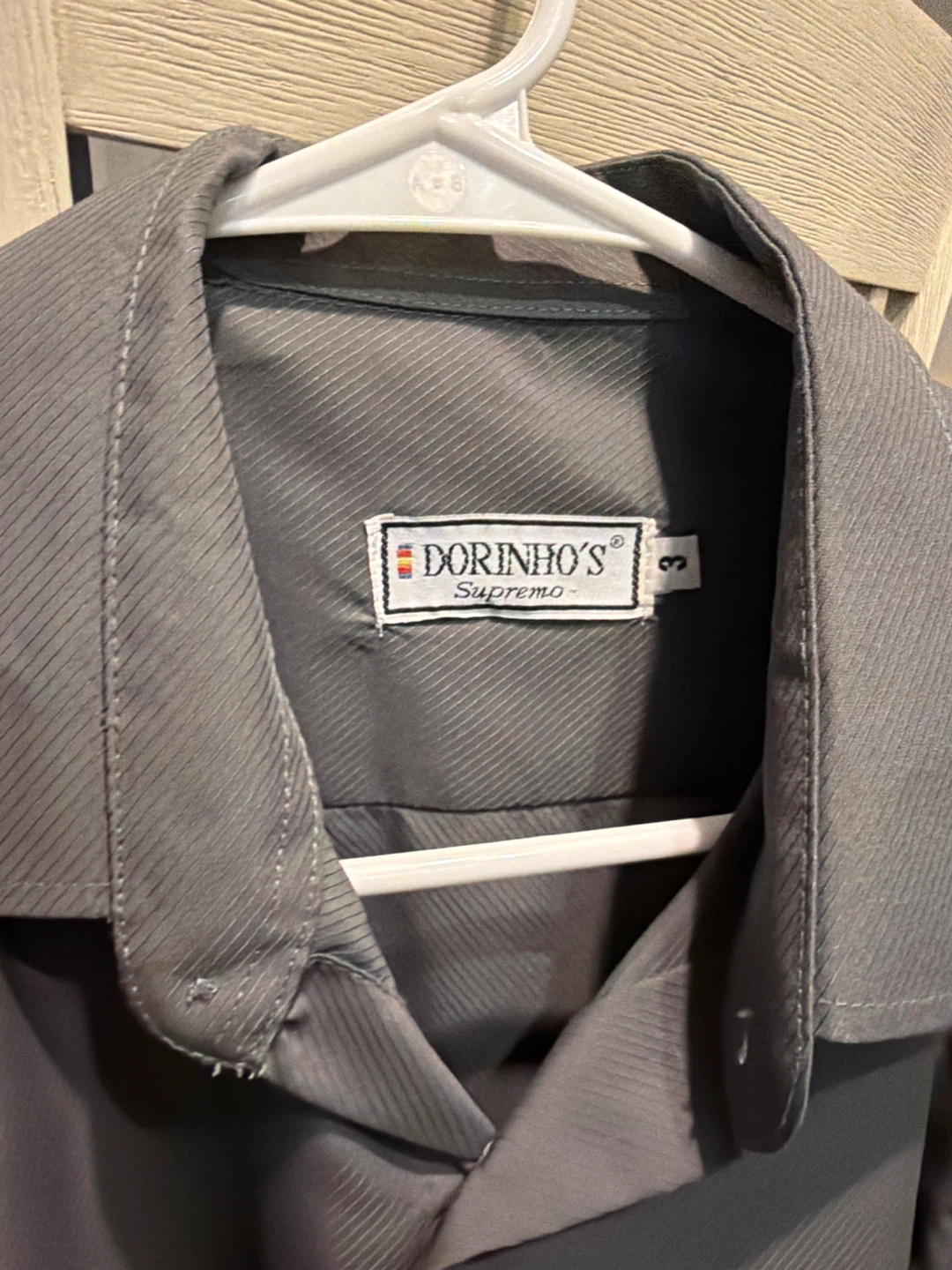 Dorinho's Supremo Grey Men's Dress Shirt - photo 2