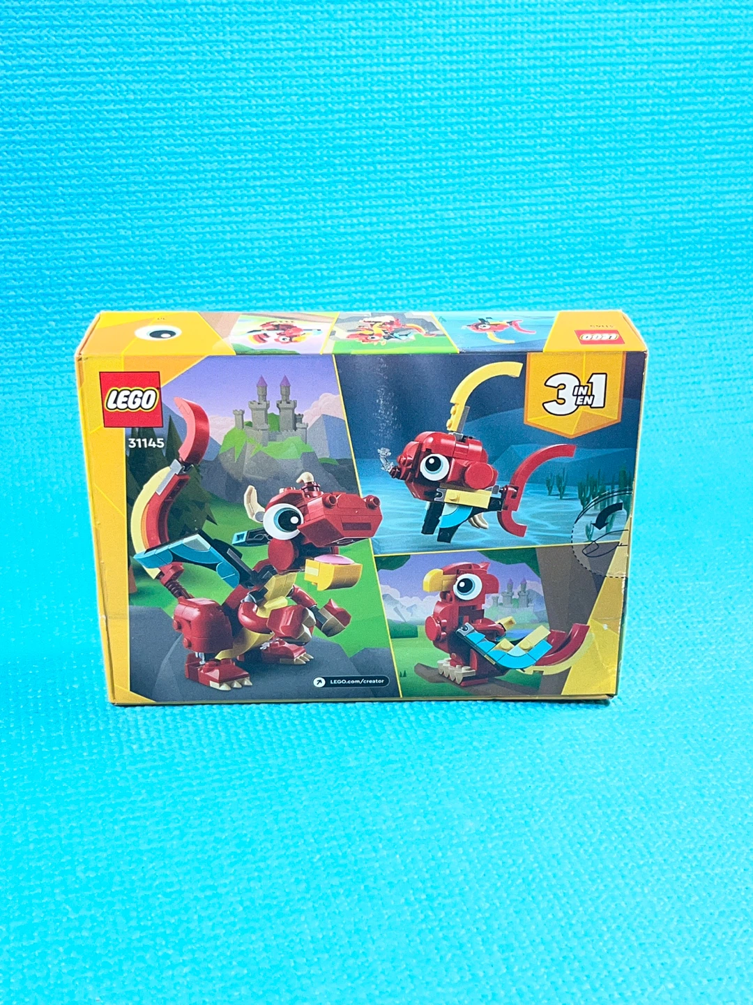 🐲 LEGO Creator 3-in-1 Red Dragon (Set 31145) – Brand New! - photo 4
