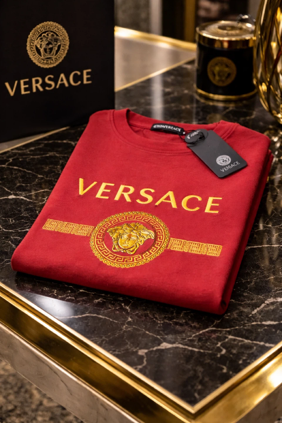 Versace Red T-Shirt - photo 3
