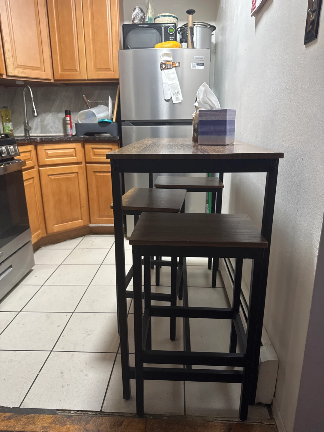 3-Piece Counter Height Dining Set - photo 2