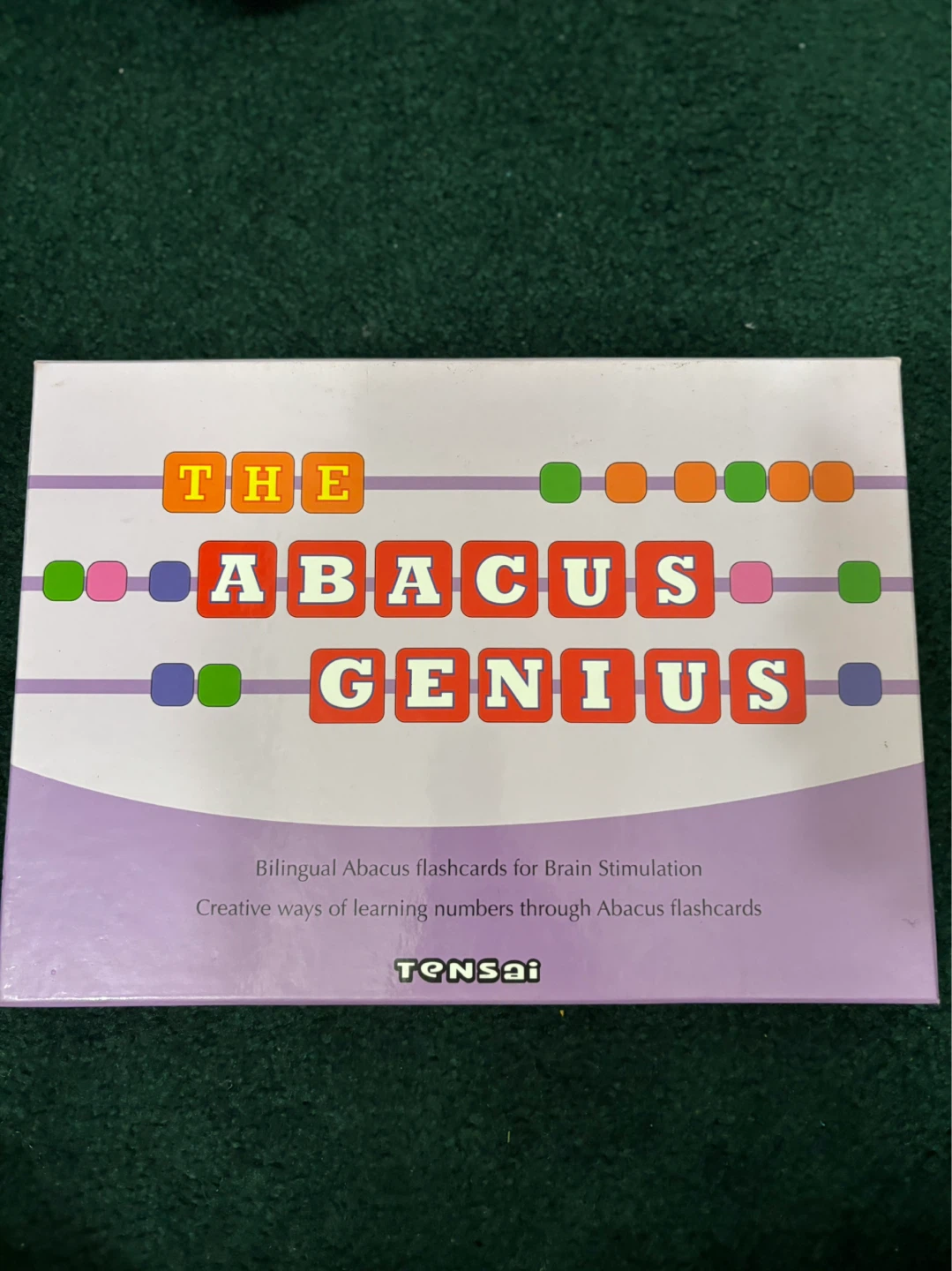 The Abacus Genius Bilingual Flashcards