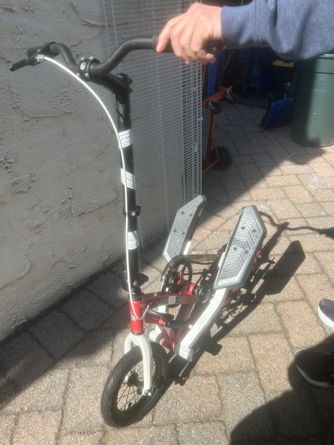 Stride-On 2Wheel Elliptical Scooter