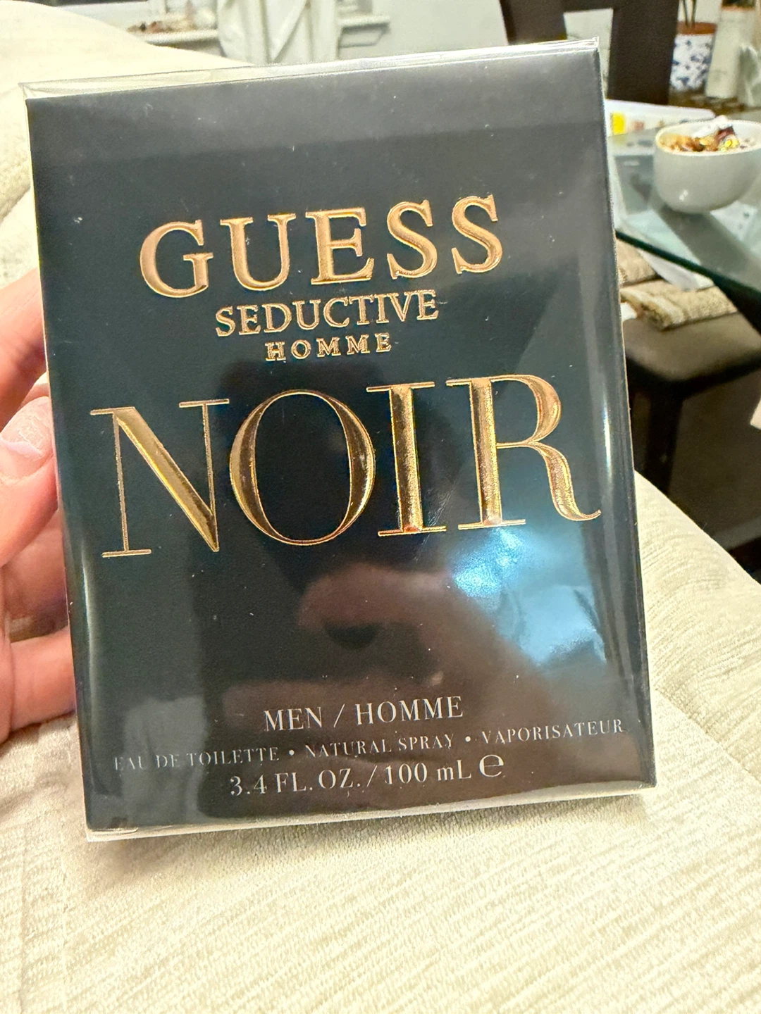 Guess Seductive Homme Noir Eau de Toilette 100ml