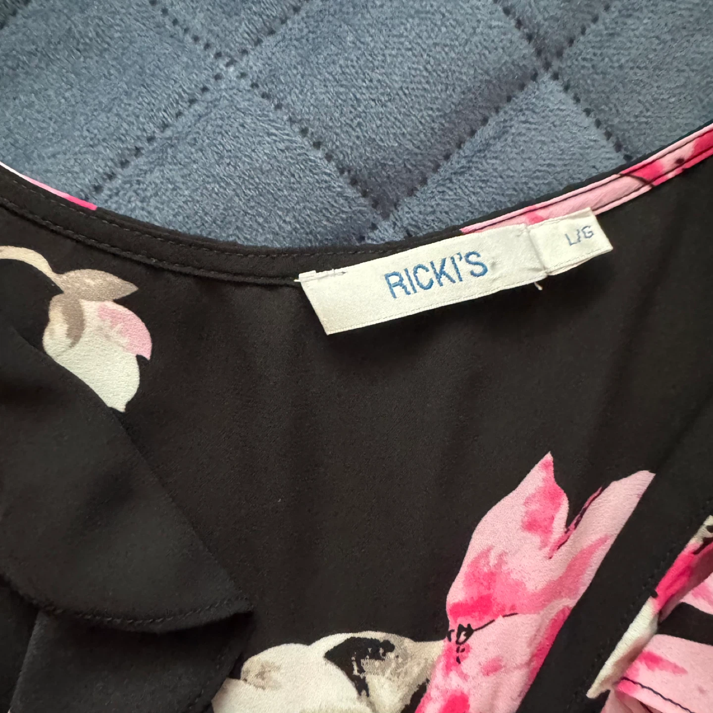 Ricki's Floral Sleeveless Blouse - L/G - photo 3
