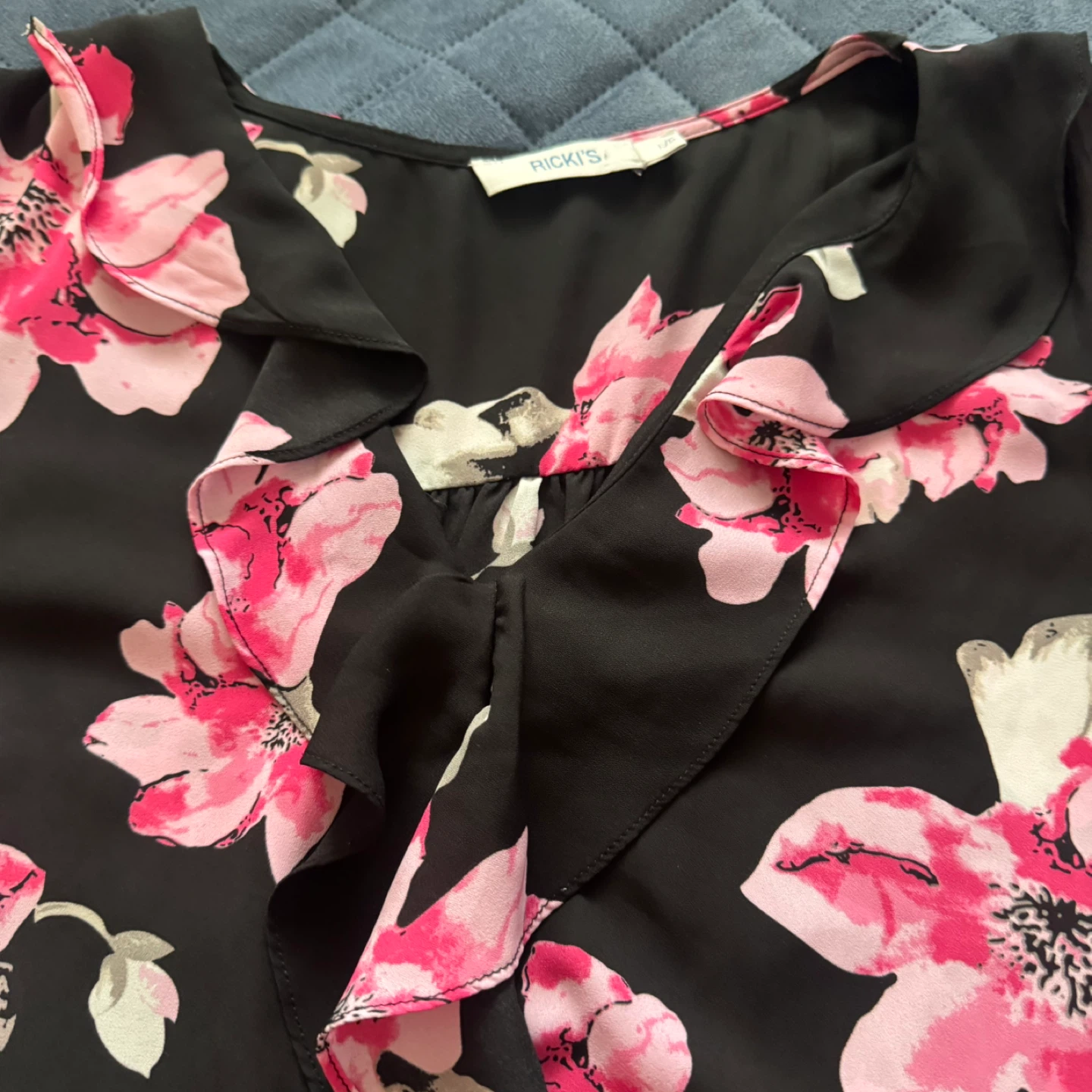 Ricki's Floral Sleeveless Blouse - L/G - photo 4