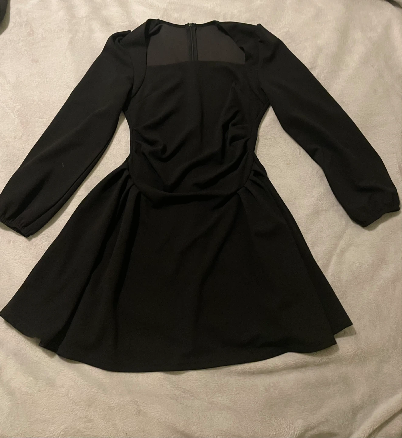 Black minidress
