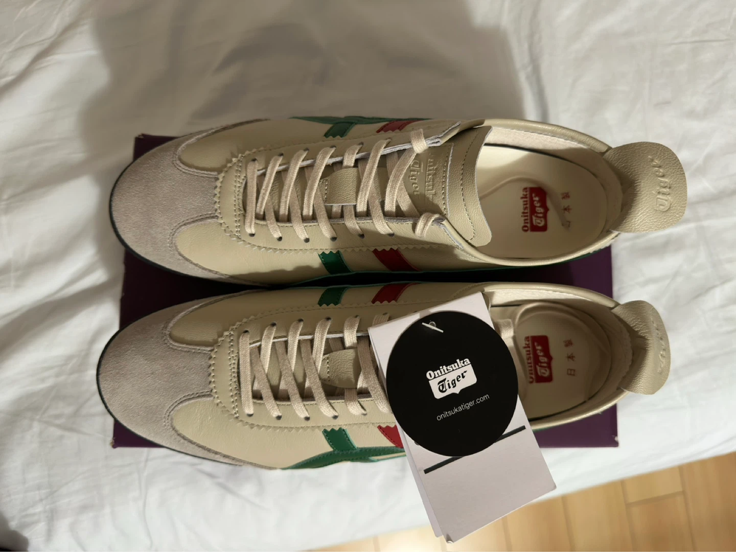 Onitsuka Tiger Mexico 66 Deluxe Cream/Green Men's US 9 - photo 4