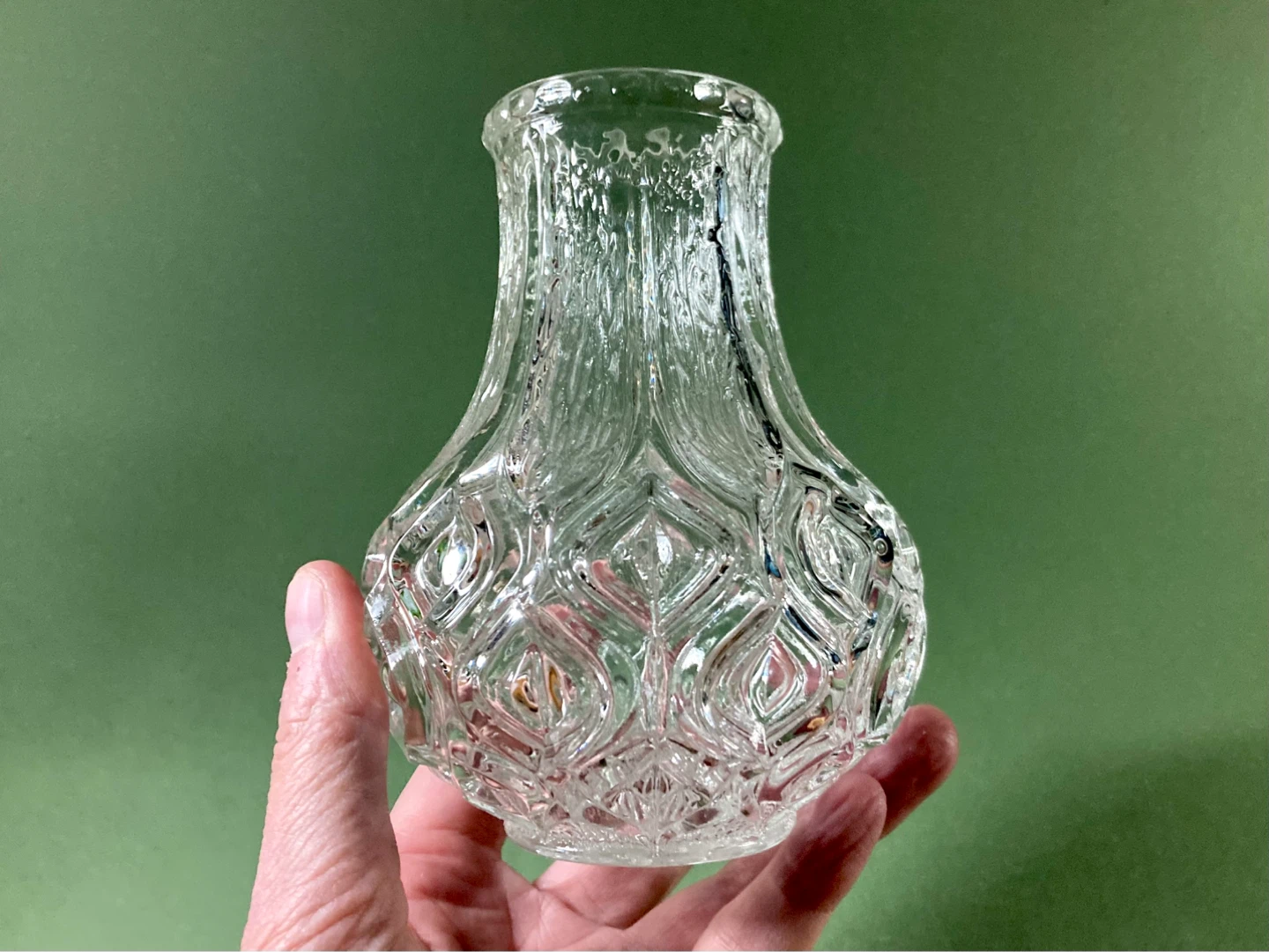 Vintage Glass Oberglas Austria Bud Vase - photo 3
