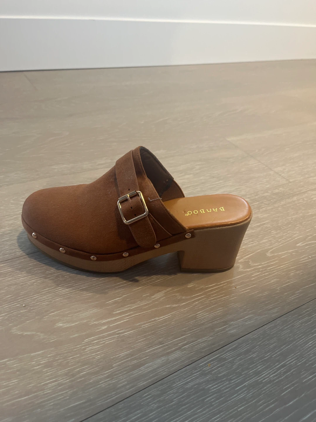 Bamboo Women's Clogs - Brown