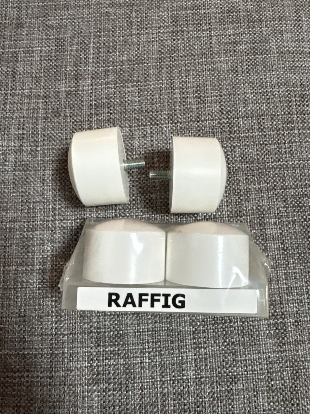 IKEA Raffig curtain rod endings - photo 2