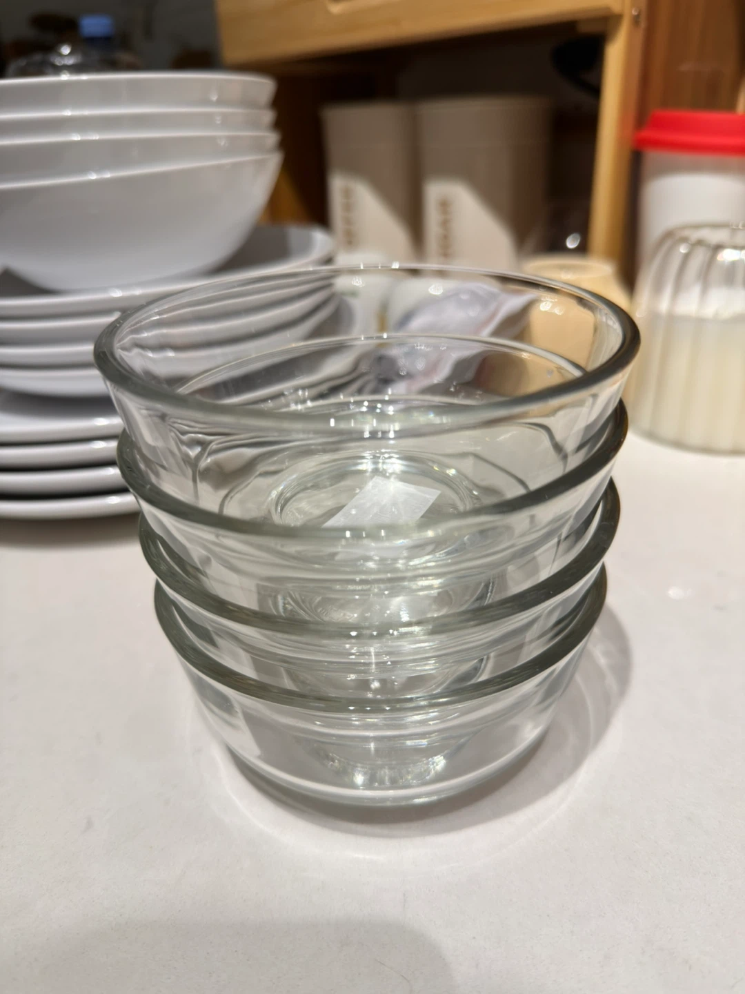 Fox Home Glass Bowls (Set of 4)