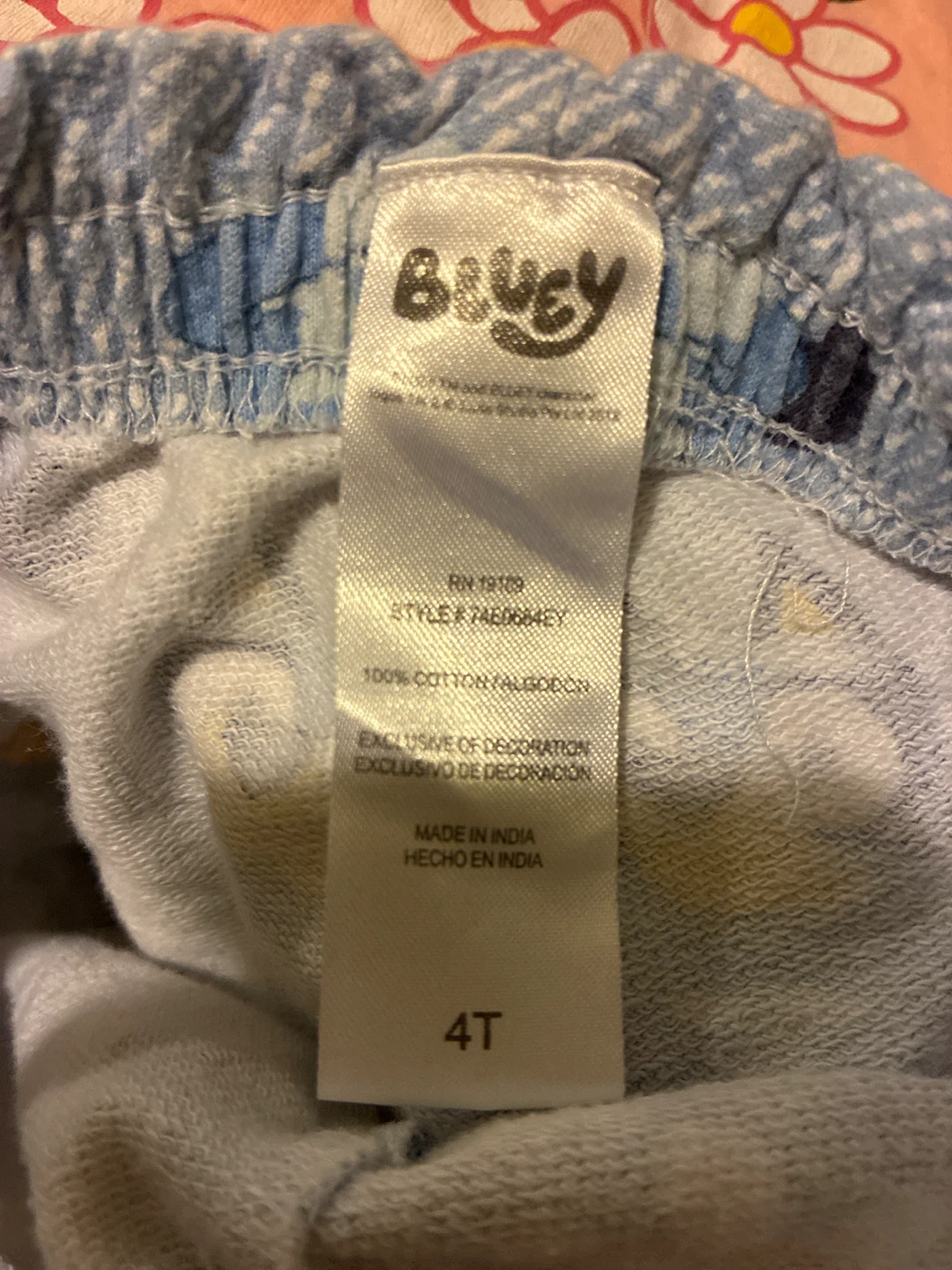 Bluey Toddler Girls summer outfit Set - photo 2