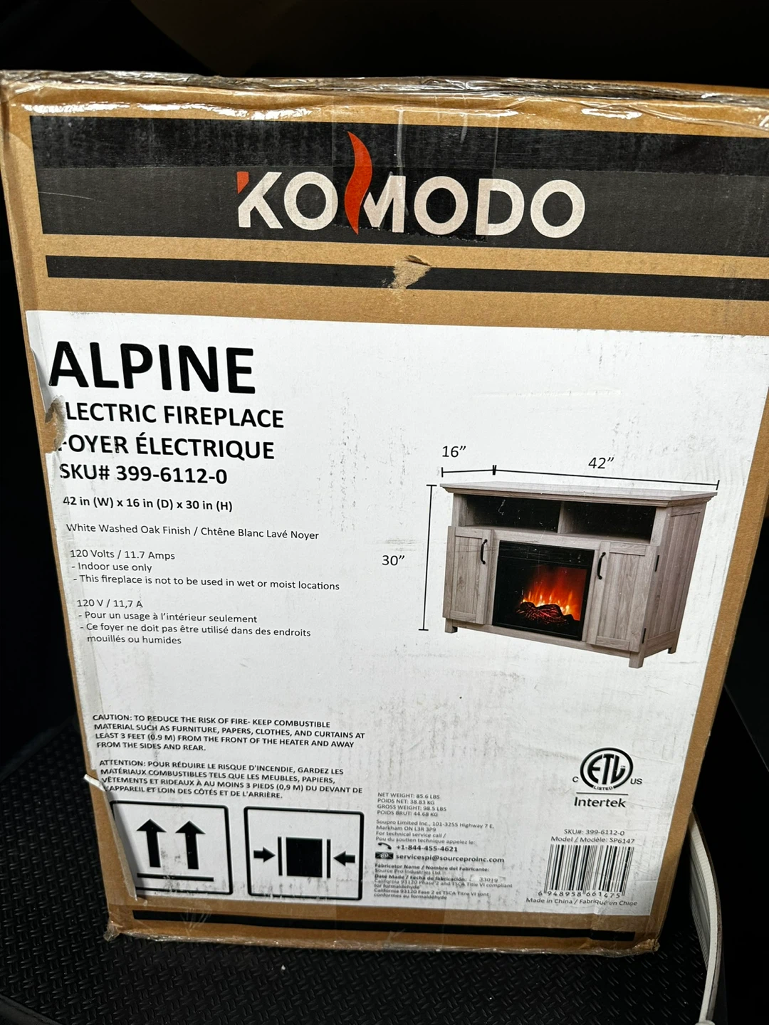 Fire place Console - photo 3