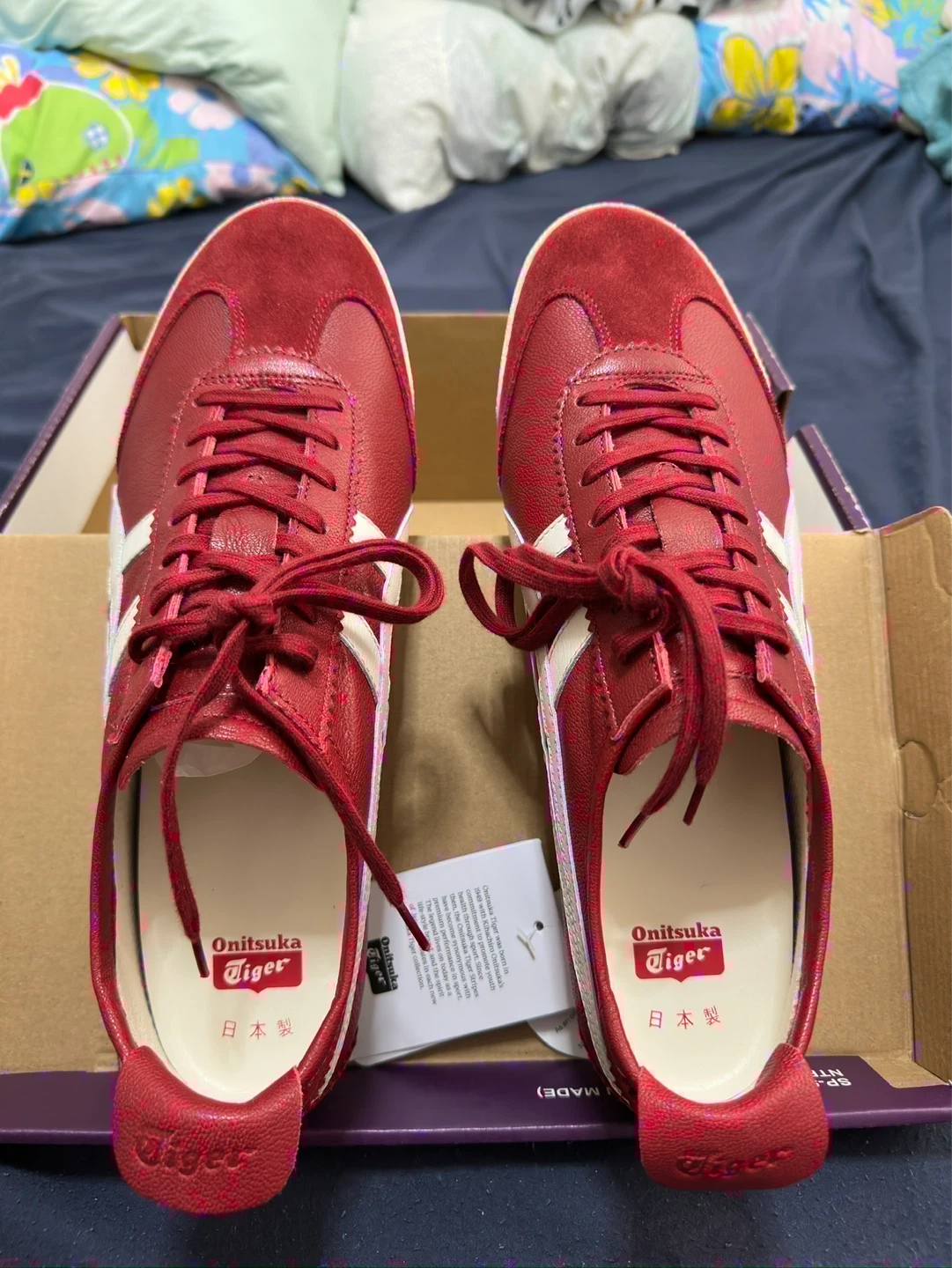 Onitsuka Tiger MEXICO 66 DELUXE Burgundy/White - photo 4