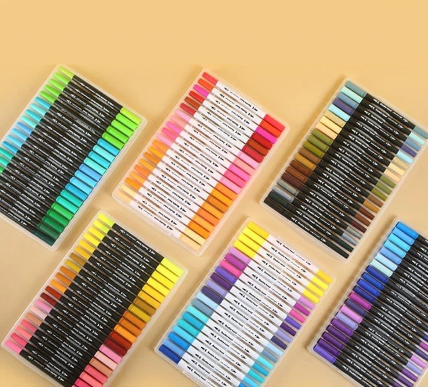 Brand new 120 Colour Double Headed Pen Set - photo 2
