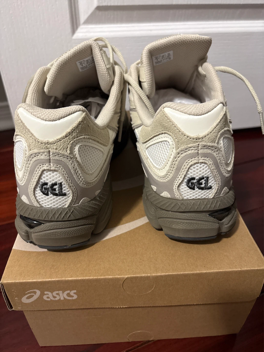 ASICS GEL-NYC Cream/Putty Sneakers US Men's 10 - photo 4