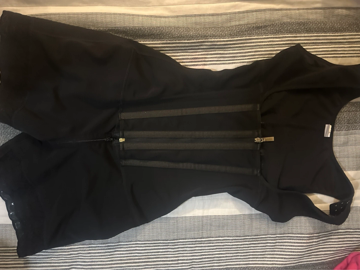 Black Corset Bodysuit Colombian