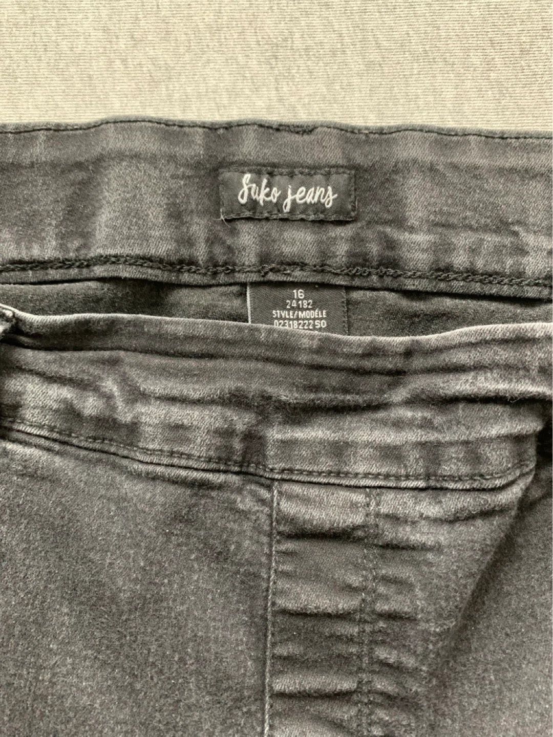 Suko Jeans Women's Pull-On Stretch Denim Pants - Size 16 - photo 3