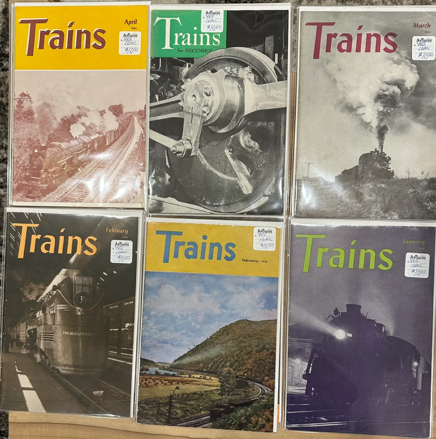 Trains Magazine Collection (1944-1947) - photo 2