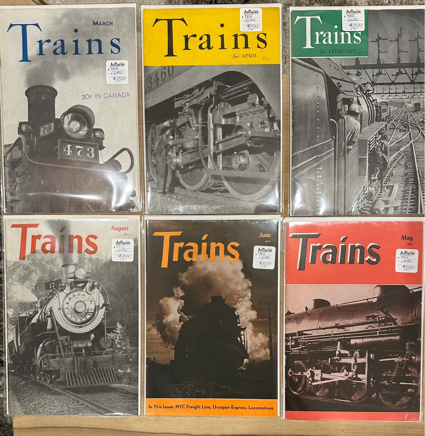 Trains Magazine Collection (1944-1947)