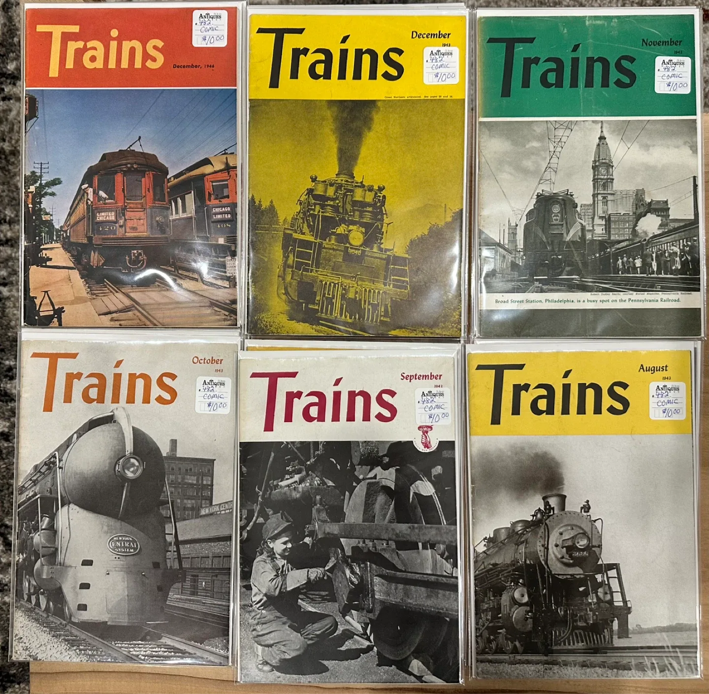 Trains Magazine Collection (1944-1947) - photo 3