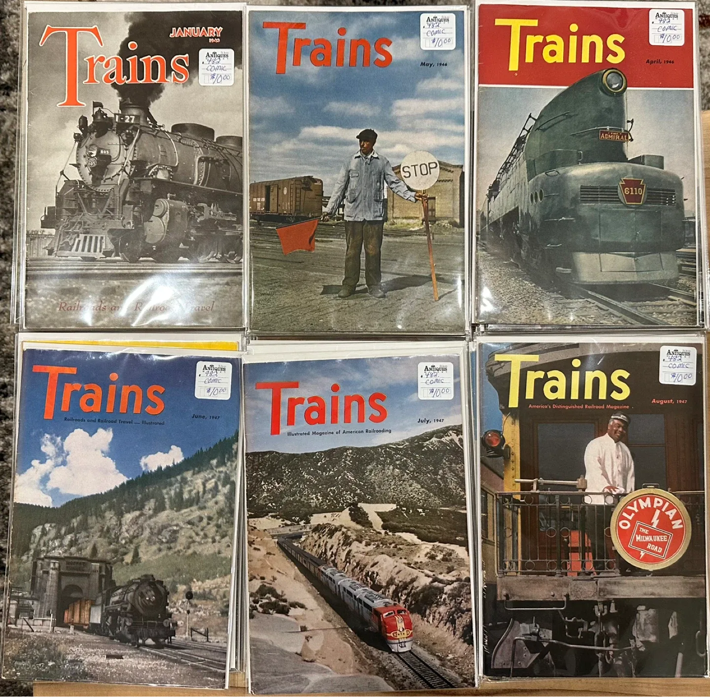 Trains Magazine Collection (1944-1947) - photo 5