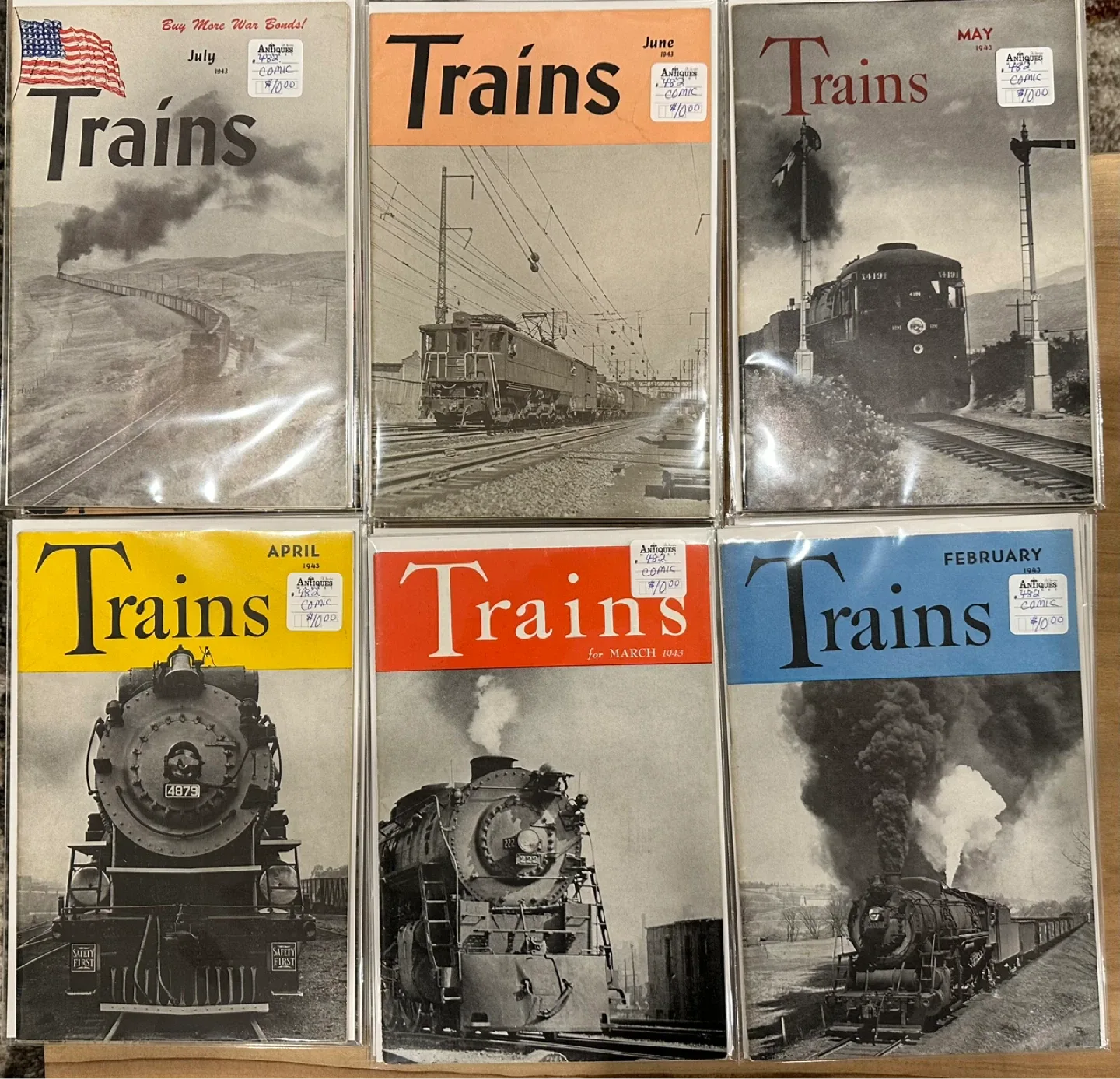 Trains Magazine Collection (1944-1947) - photo 4