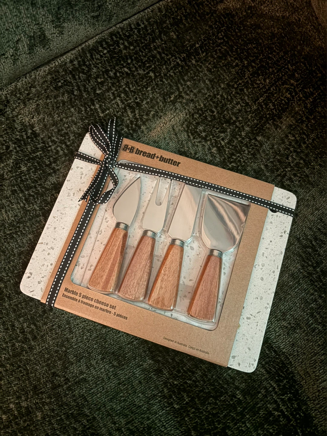 Five piece charcuterie set