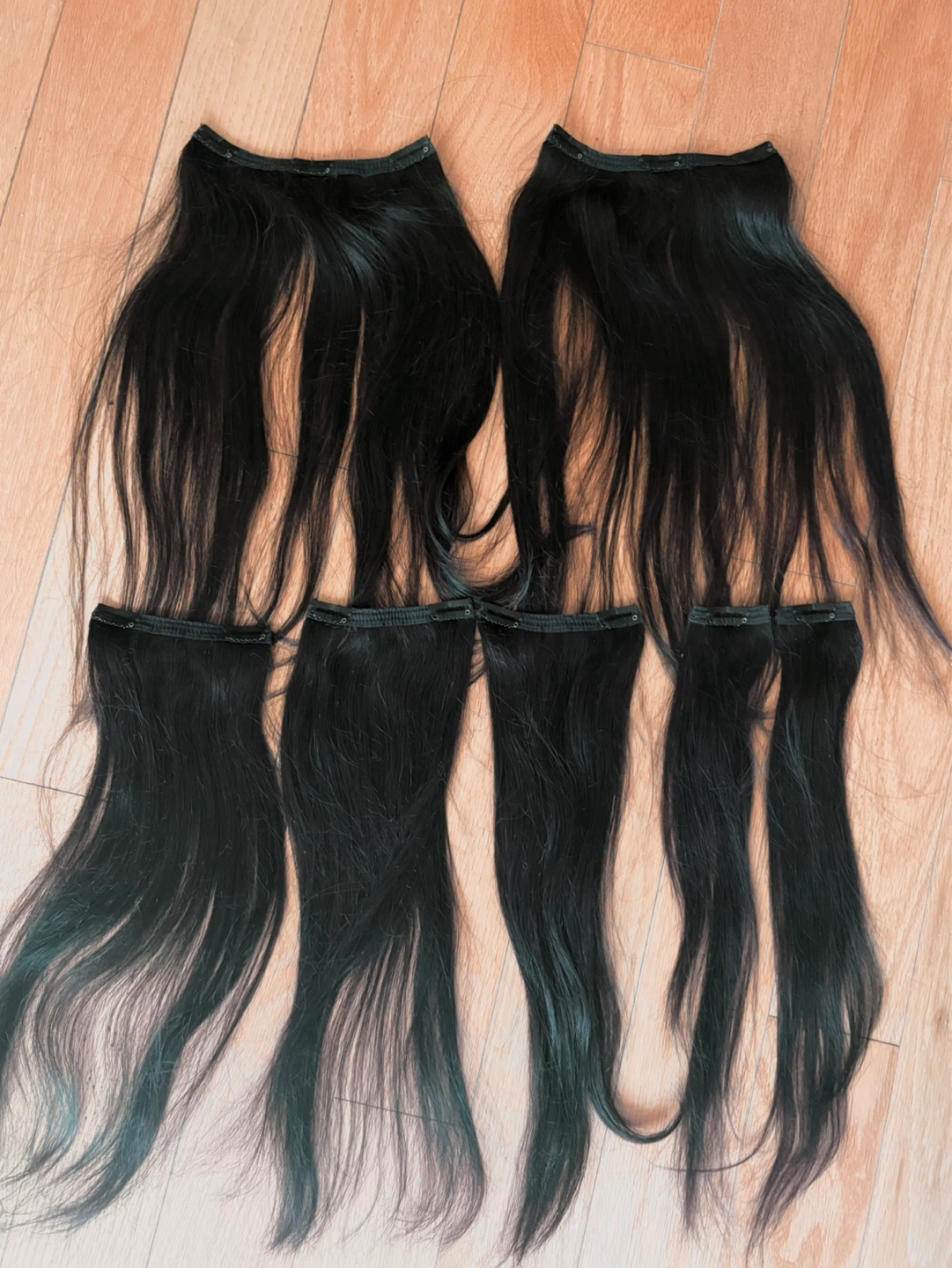 LOXX Clip-In Hair Extensions - Black - photo 2