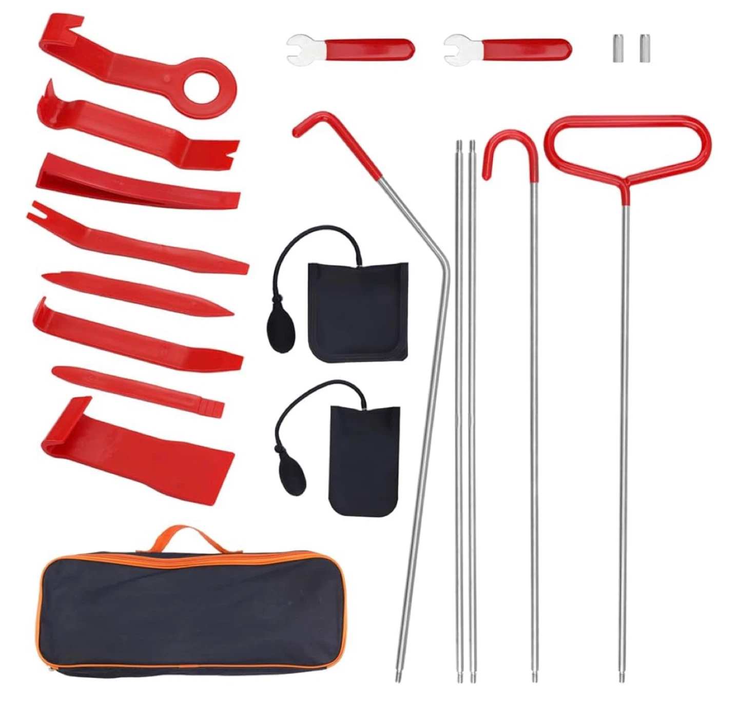 68 Inch Long Reach Grip Tool Set with 10 Piece Trim Removal Kit