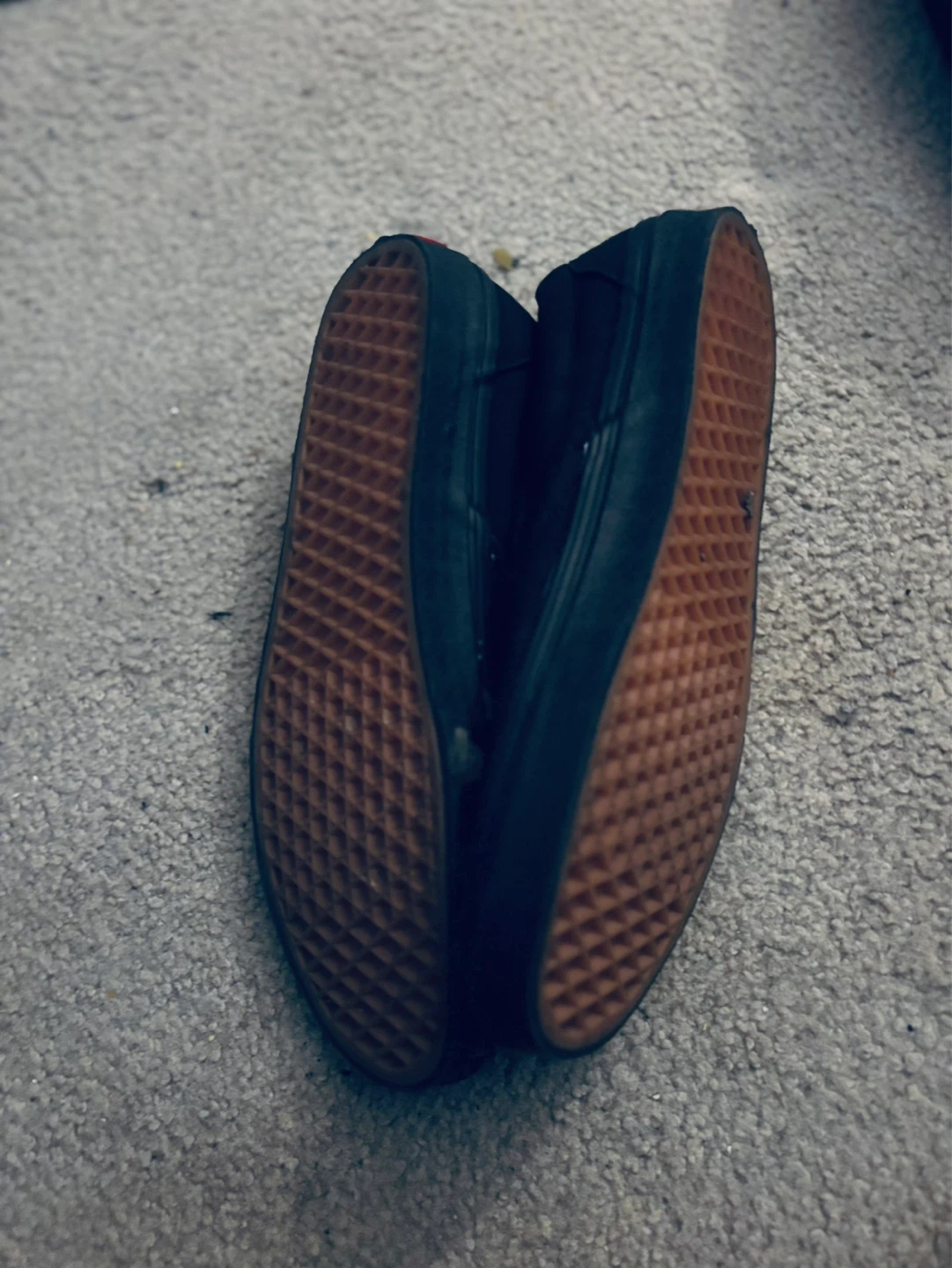Vans Classic Slip-On Black Suede Shoes - Men's 10 - photo 3