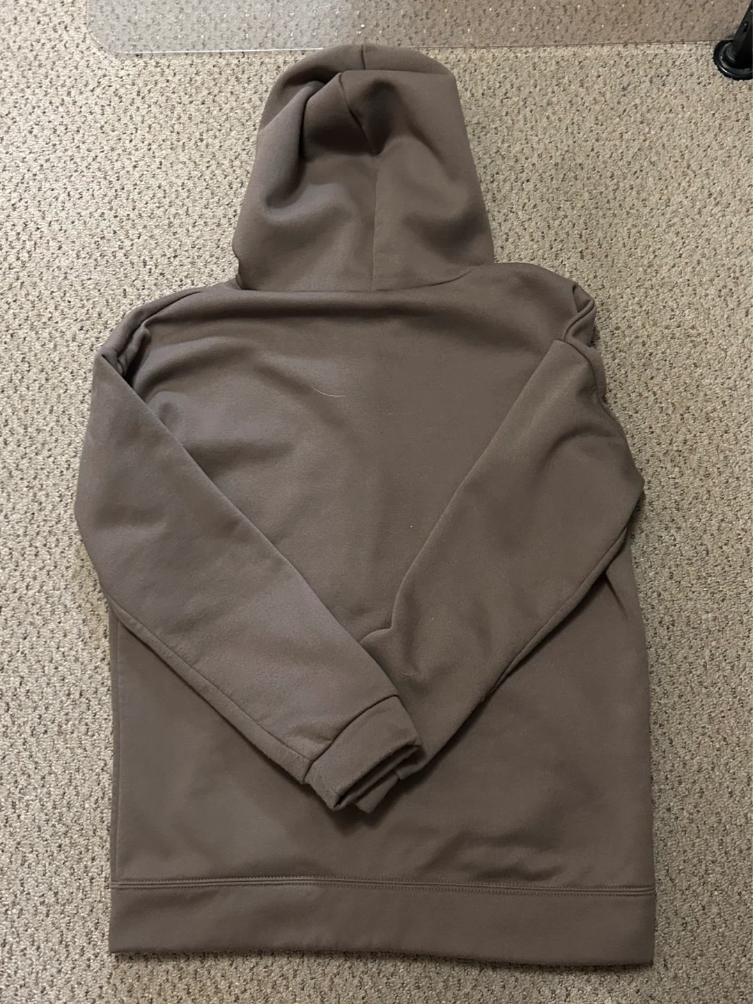 Brown Zip-Up Hoodie Size M - photo 2