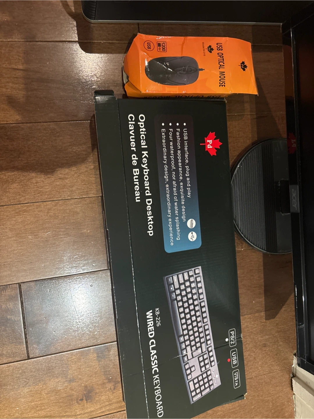 HP Computer Tower with Keyboard, Mouse, and Monitor - photo 4