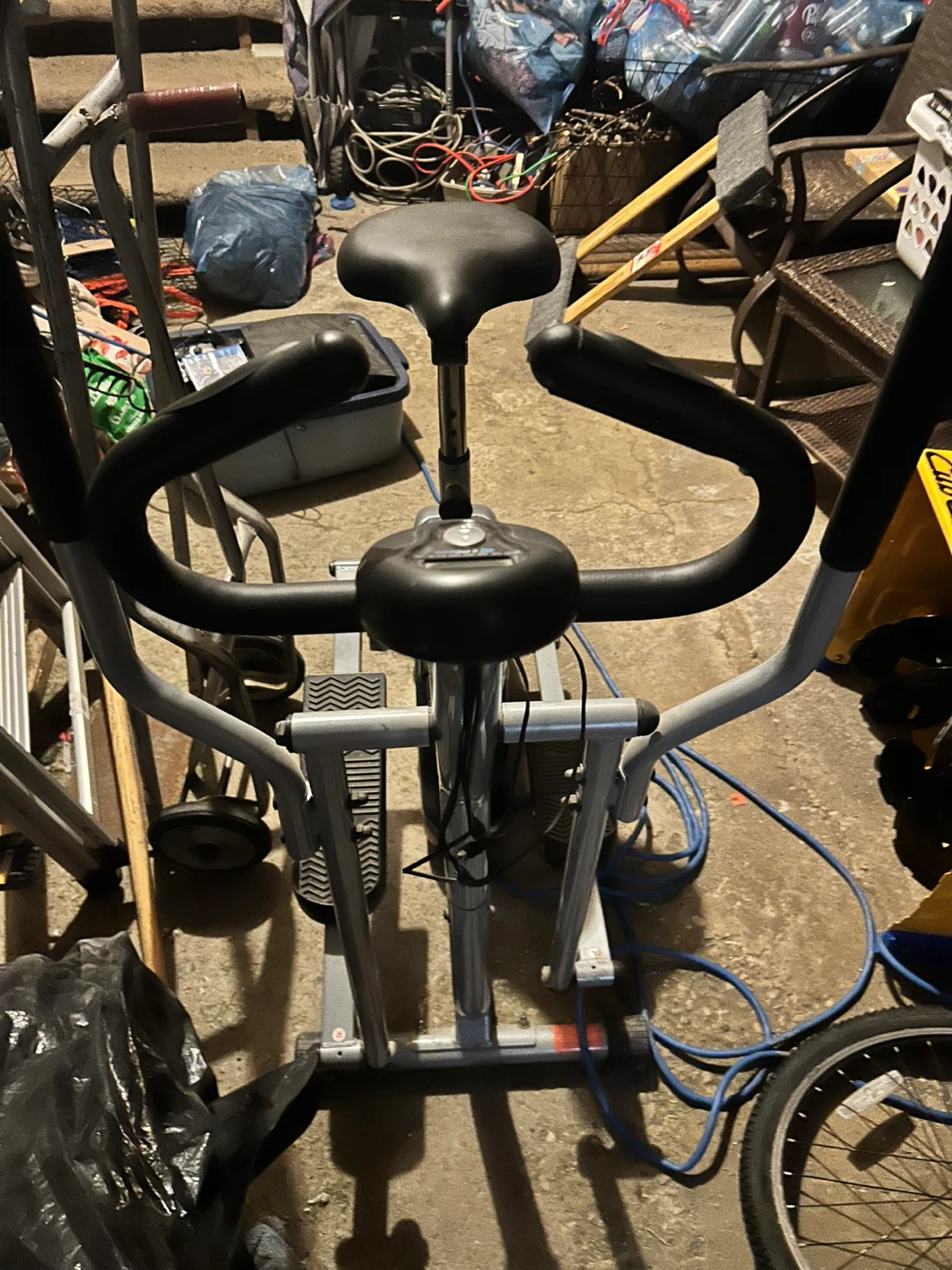 Manual Elliptical Bike Exercise Machine
