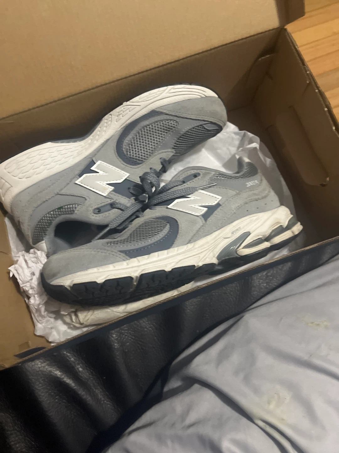 New Balance 2002R Grey Sneakers