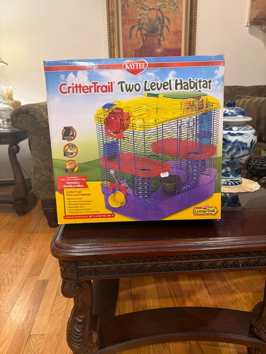 Kaytee CritterTrail Two Level Hamster Habitat
