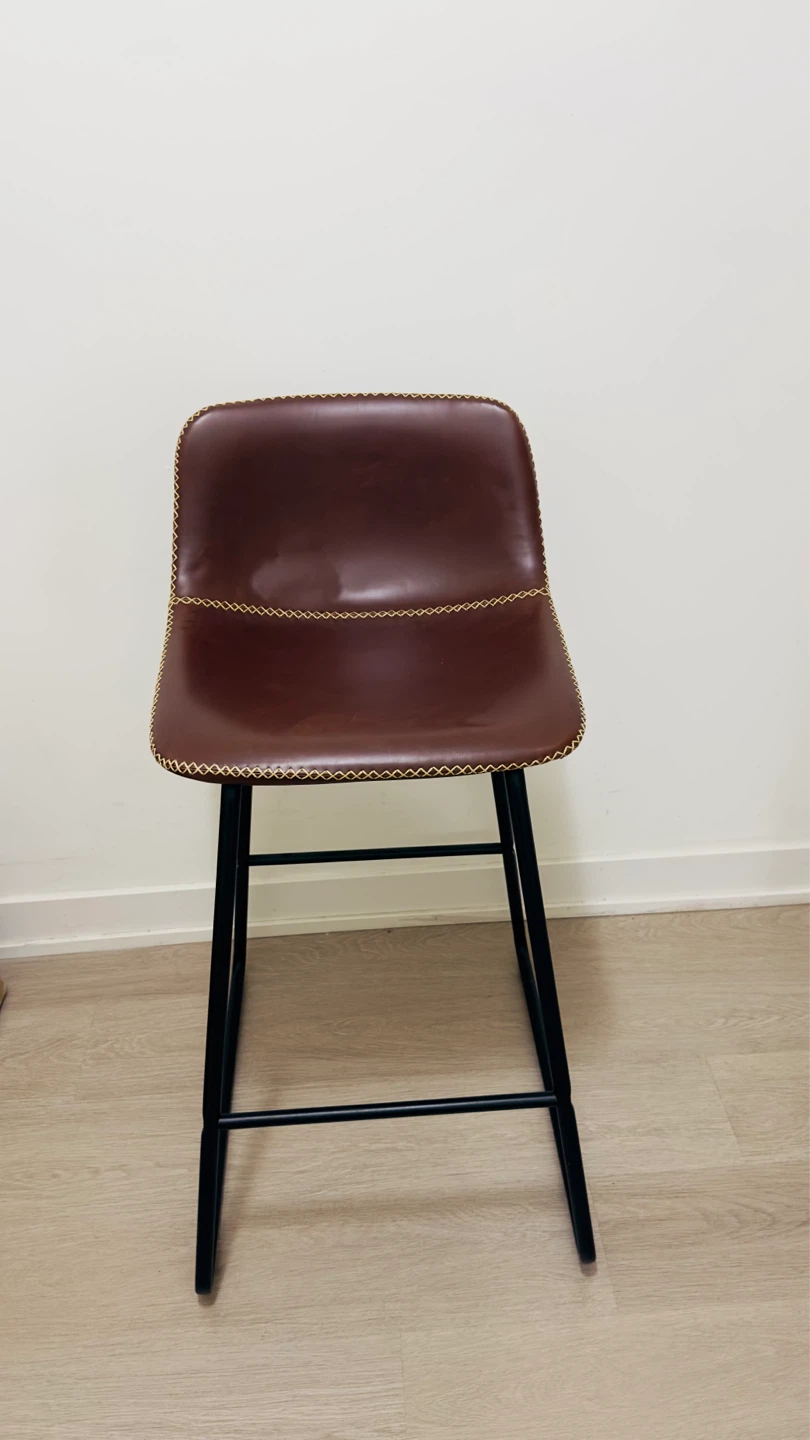 Set of 3 Counter Height Bar Stools – Brand New