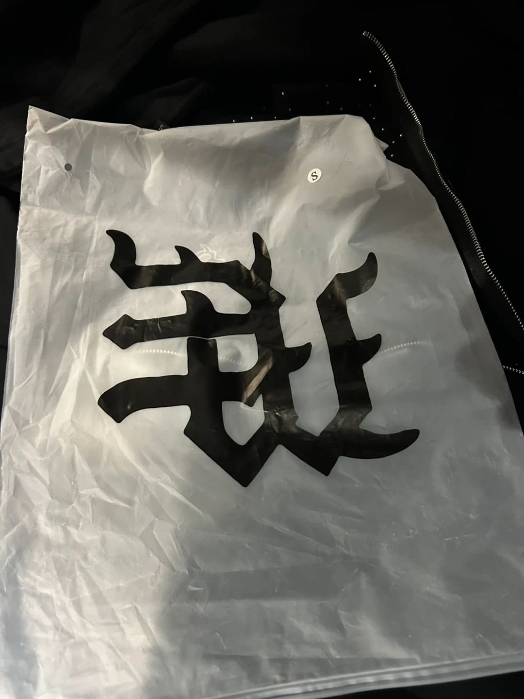RHUDE "Emotions Never Die" Rhinestone Zip-Up Hoodie - photo 4