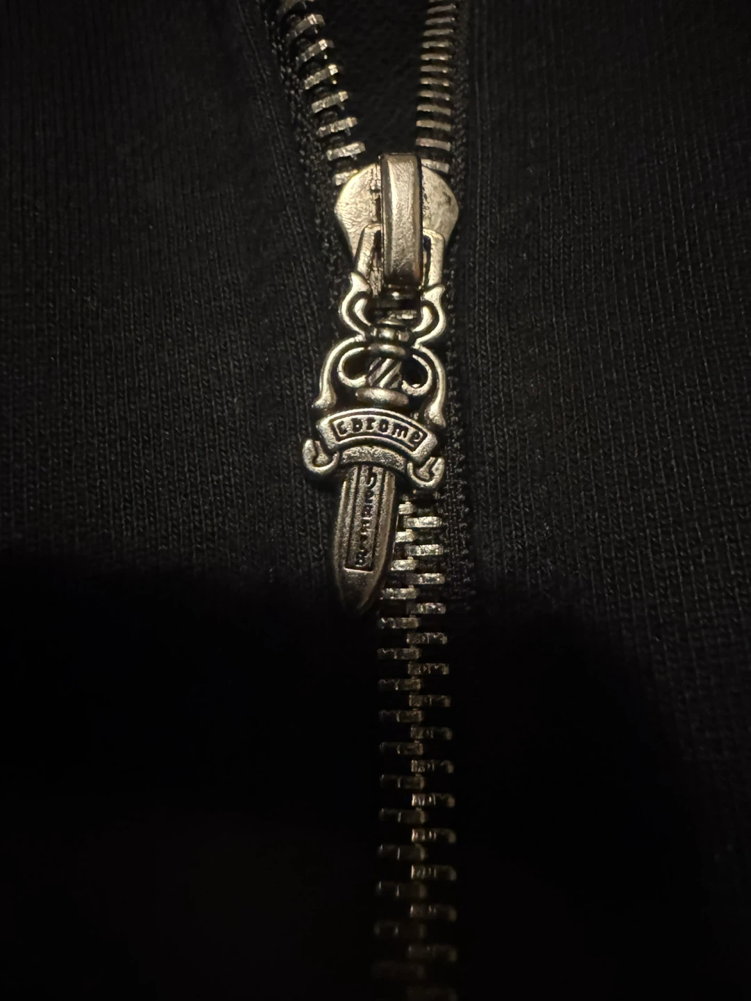 Chrome Hearts Zip-Up Hoodie - photo 3