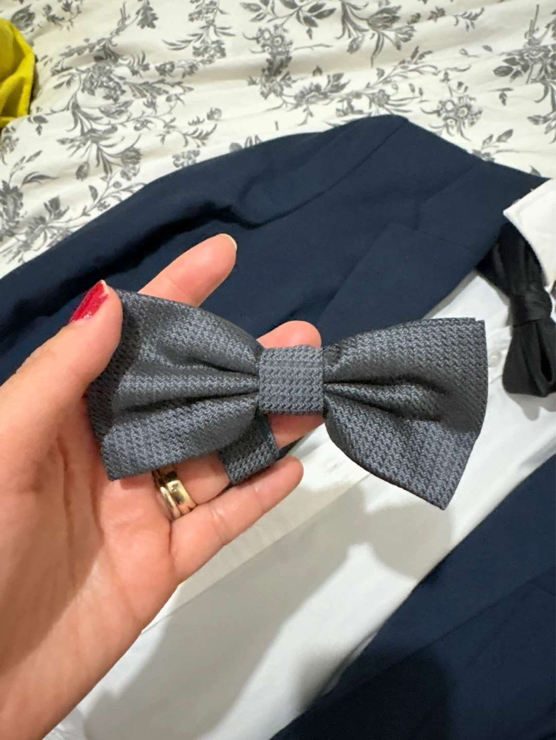 Grey Bowtie