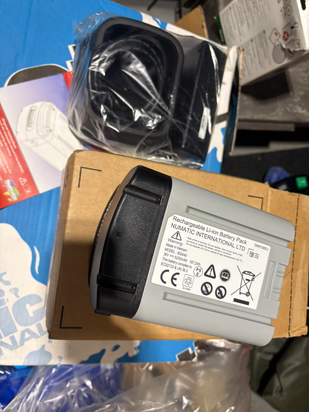 Numatic Nacecare Rechargeable Li-ion Battery Pack - photo 3