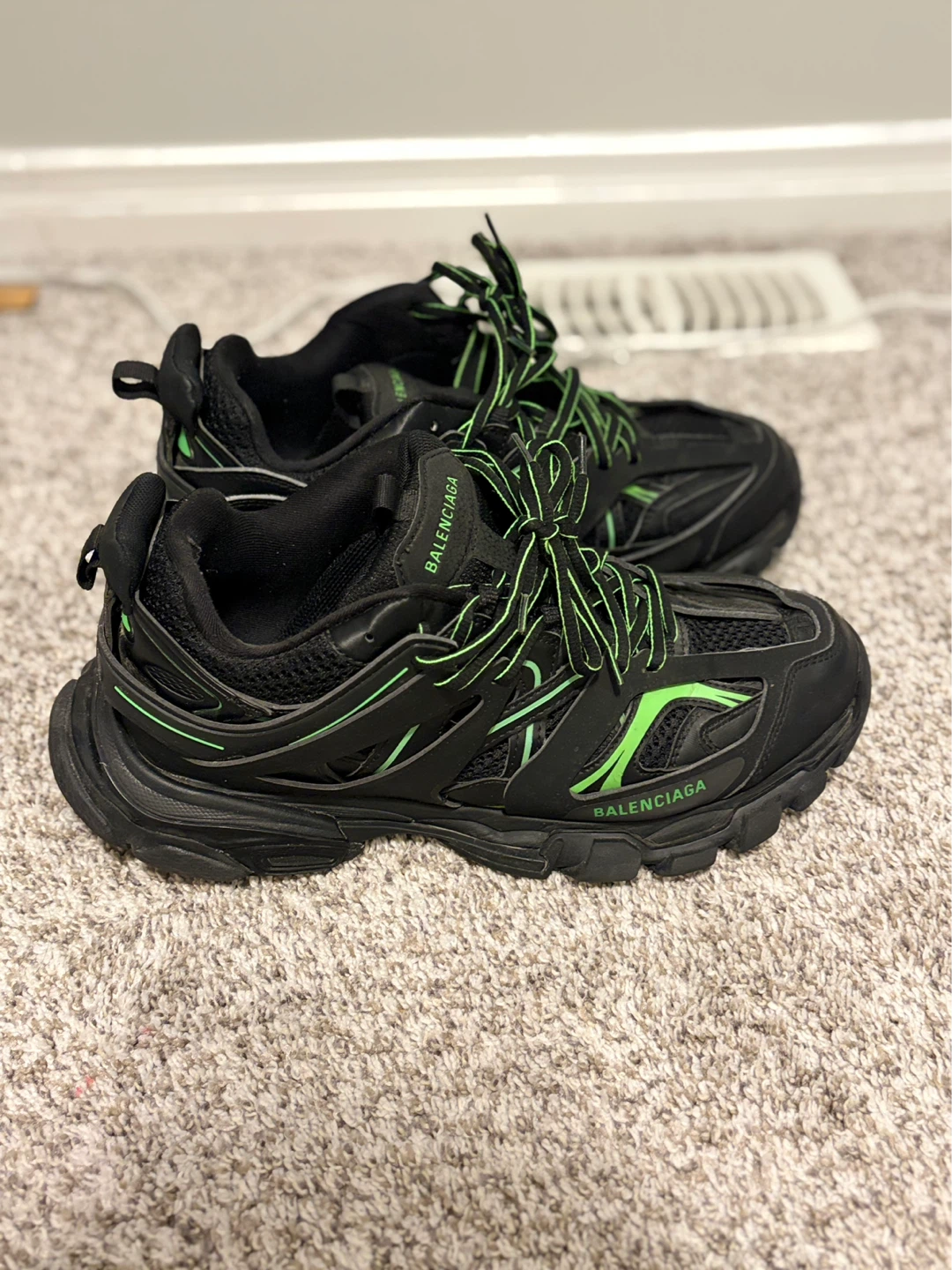 Balenciaga Track Sneakers Black/Neon Green - photo 5
