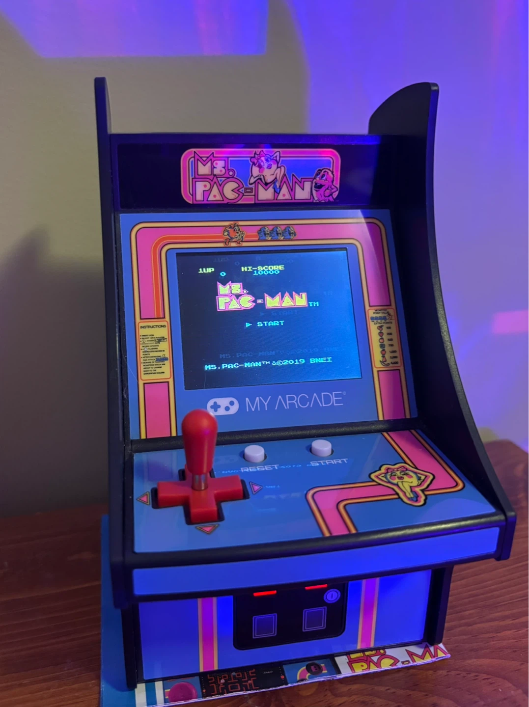 My Arcade Ms. Pac-Man Retro Mini Arcade Game
