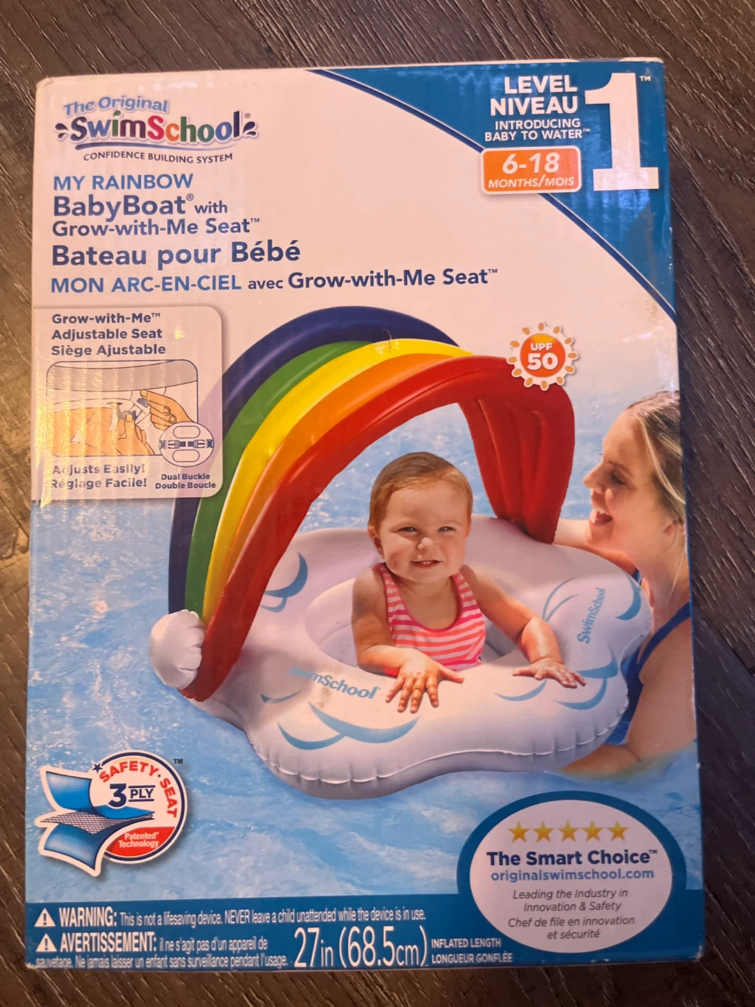 The Original SwimSchool My Rainbow BabyBoat - photo 2
