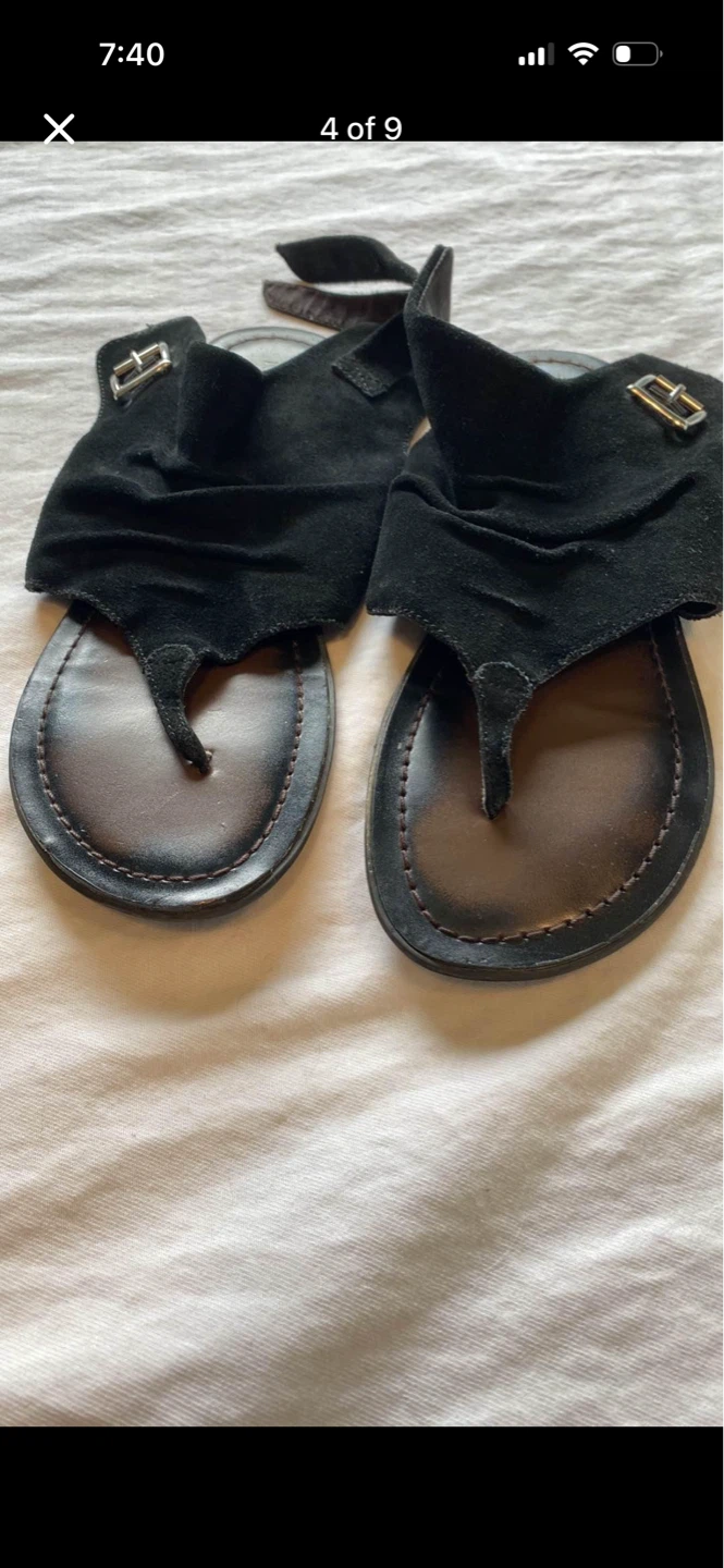 Nine West Ankle Leather 7.5 Sandals - photo 4