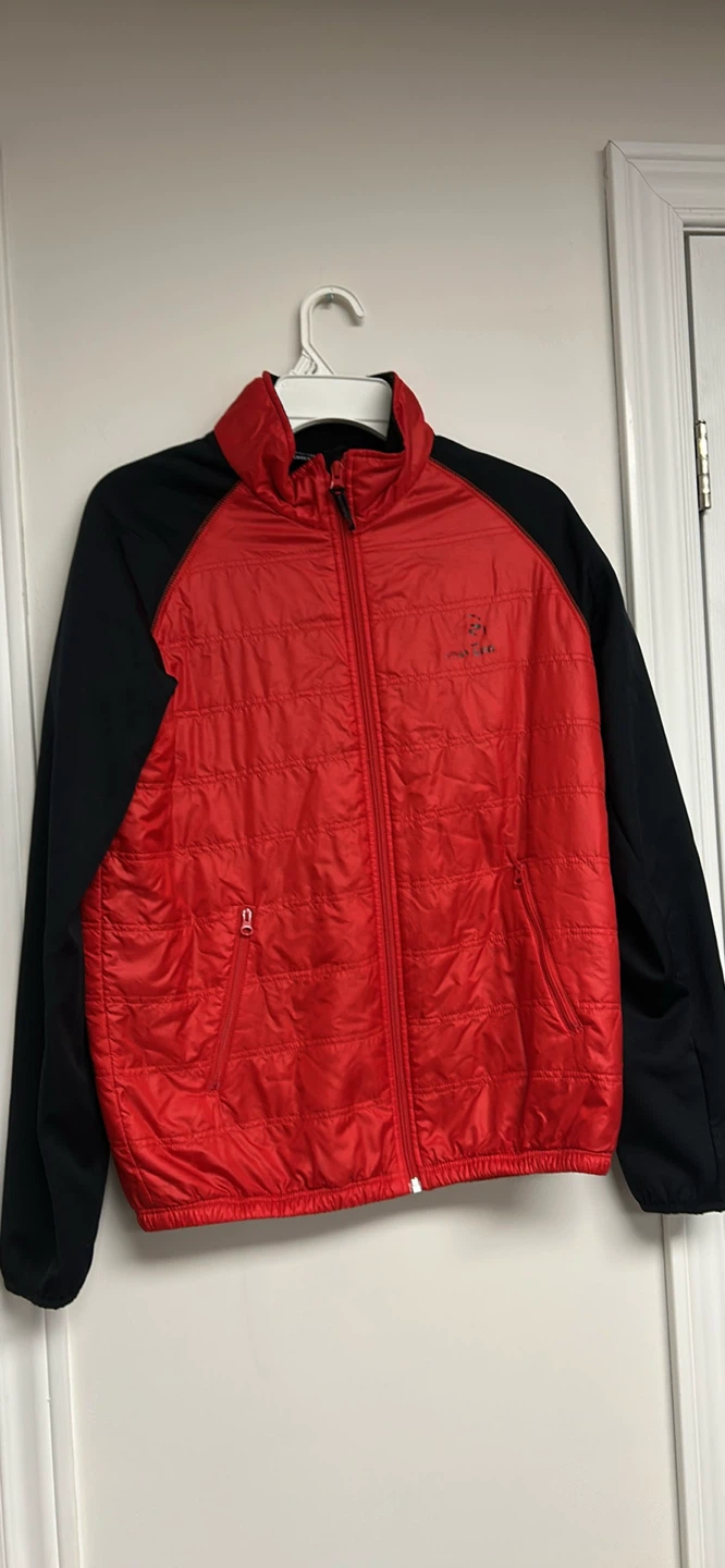 Rossignol Jacket Size 16 Red & Black